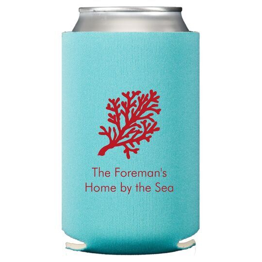 Coral Reef Collapsible Koozies